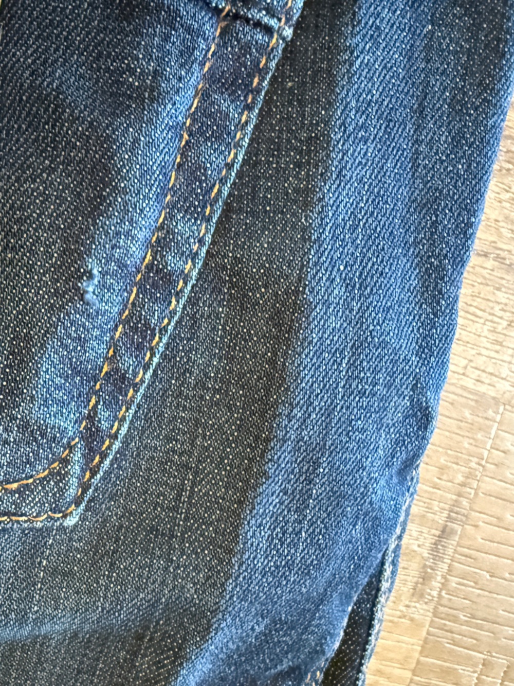 Fidelity Denim Impala Straight Leg Selvedge Denim Dark Blue - Picture 14 of 14